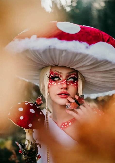 mushroom costume adult|fairy with mushroom hat.